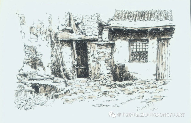 Pen Drawing 钢笔画 2005-2007