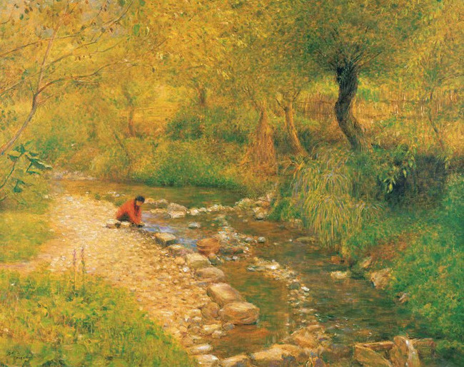 By the creek 小溪边