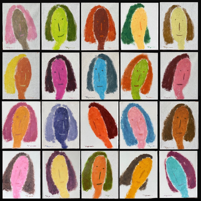 The people at home 在家的人 8x10in x20.jpg