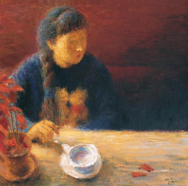 Afternoon tea 下午茶 50x50cm 2012